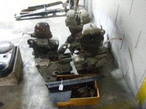 Lot 849 Royal Enfield engines